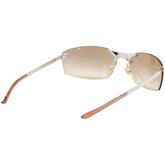 ディオール サングラス YB7KH シルバー ブラウン プラスチック メタル メンズ Dior 【中古】